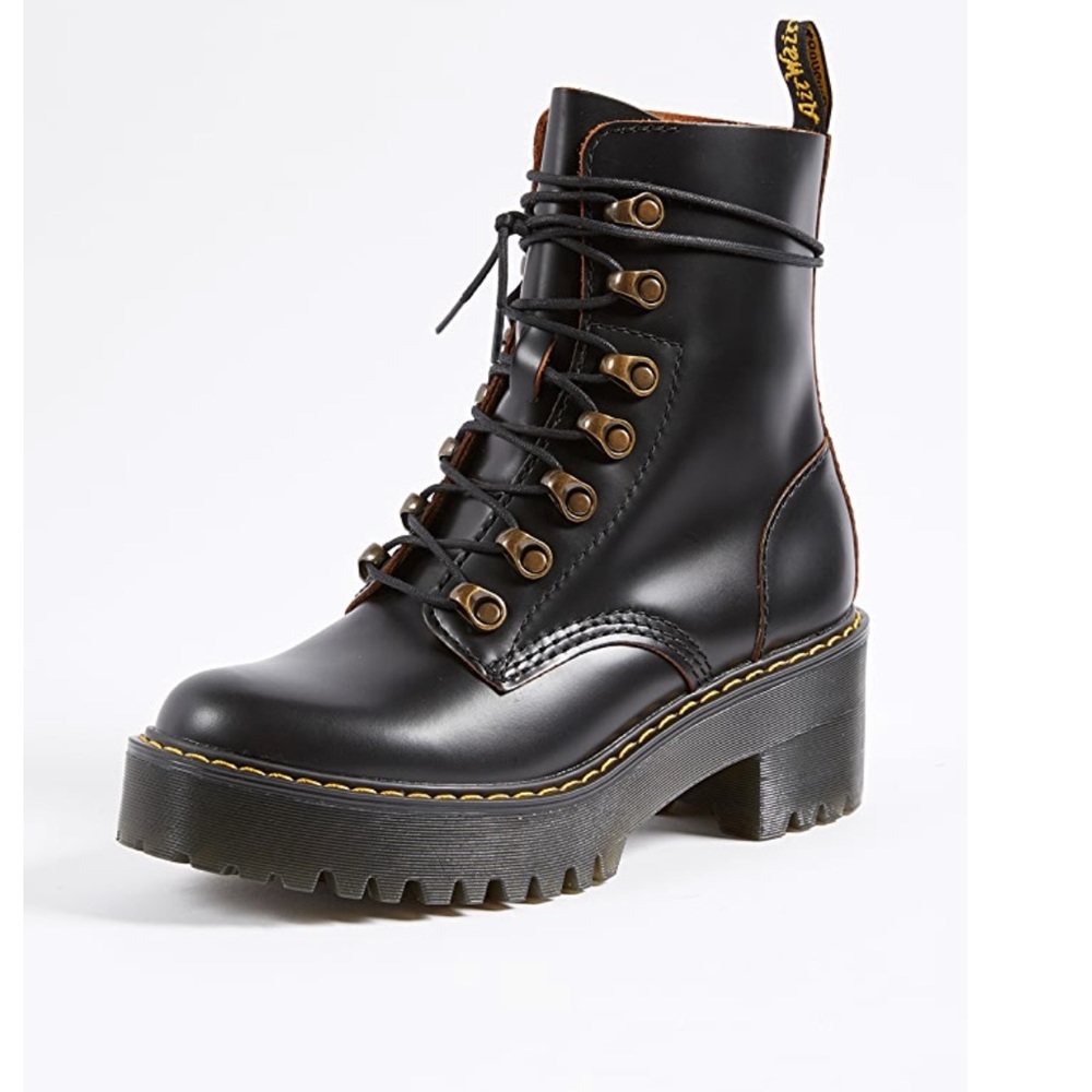 Dr. Marten Leona Black Boot size 7